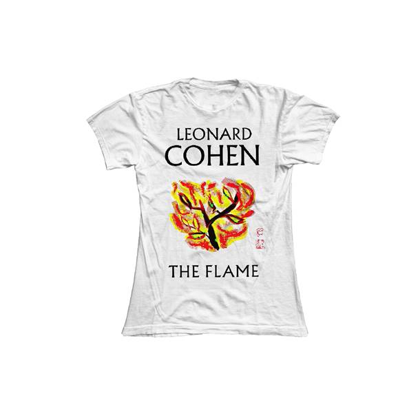 THE FLAME LADIES WHITE T-SHIRT